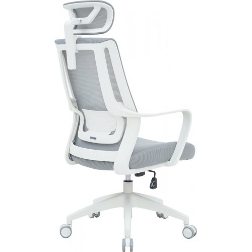 Купить Офисное кресло OfficePro Harmony OC310 (OC310-W-LG-LG) White/Light Gray - цена в Харькове, Киеве, Днепре, Одессе
в интернет-магазине Telemart фото