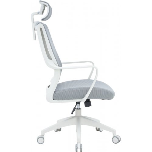 Купить Офисное кресло OfficePro Harmony OC310 (OC310-W-LG-LG) White/Light Gray - цена в Харькове, Киеве, Днепре, Одессе
в интернет-магазине Telemart фото
