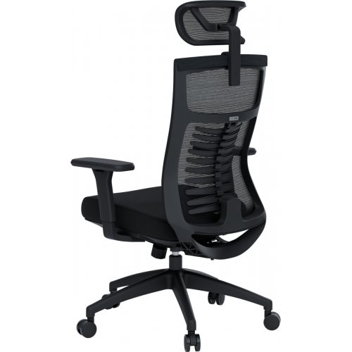 Крісло офісне OfficePro Balance OC550 (OC550-B-B-B) Black купити в Україні: Київ, Львів, Хмельницький, Тернопіль, Івано-Франківськ | Низька ціна, відгуки, характеристики від TELEMART фото