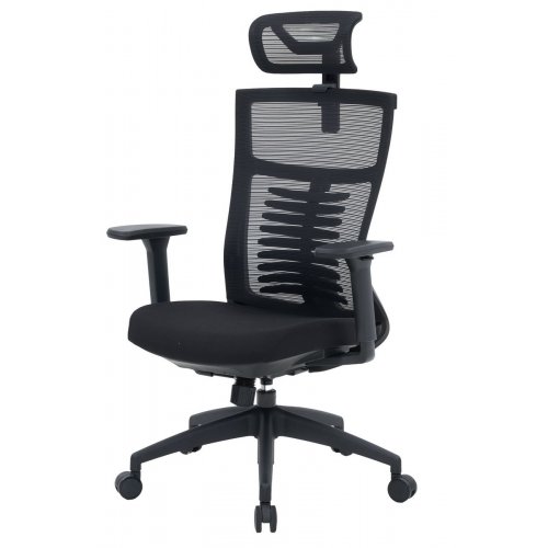 Купить Офисное кресло OfficePro Balance OC550 (OC550-B-B-B) Black - цена в Харькове, Киеве, Днепре, Одессе
в интернет-магазине Telemart фото