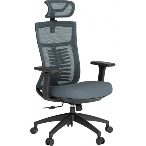 Офисное кресло OfficePro Balance OC550 (OC550-B-DG-DG) Black/Dark Gray купить в Украине: Киев, Днепр, Харьков, Одесса  | Низкая цена, отзывы, характеристики от TELEMART фото