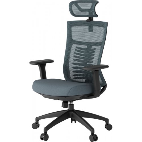 Офисное кресло OfficePro Balance OC550 (OC550-B-DG-DG) Black/Dark Gray купить в Украине: Киев, Днепр, Харьков, Одесса  | Низкая цена, отзывы, характеристики от TELEMART фото