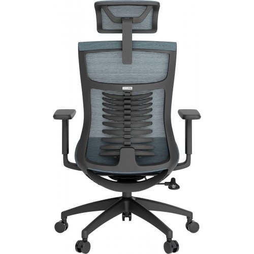 Офисное кресло OfficePro Balance OC550 (OC550-B-DG-DG) Black/Dark Gray купить в Украине: Киев, Днепр, Харьков, Одесса  | Низкая цена, отзывы, характеристики от TELEMART фото