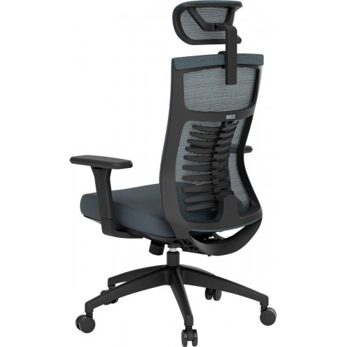 Офисное кресло OfficePro Balance OC550 (OC550-B-DG-DG) Black/Dark Gray купить в Украине: Киев, Днепр, Харьков, Одесса  | Низкая цена, отзывы, характеристики от TELEMART фото