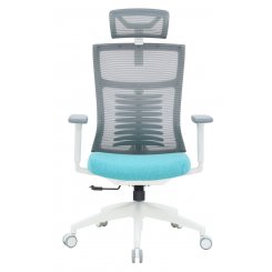 Офисное кресло OfficePro Balance OC550 (OC550-W-DG-BL) White/Dark Gray/Blue