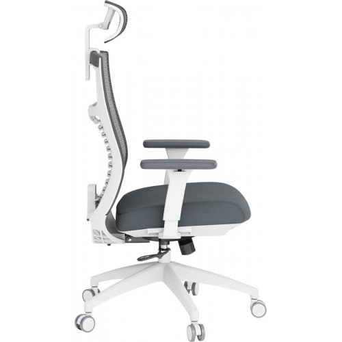 Офисное кресло OfficePro Balance OC550 (OC550-W-DG-DG) White/Dark Gray купить в Украине: Киев, Днепр, Харьков, Одесса  | Низкая цена, отзывы, характеристики от TELEMART фото