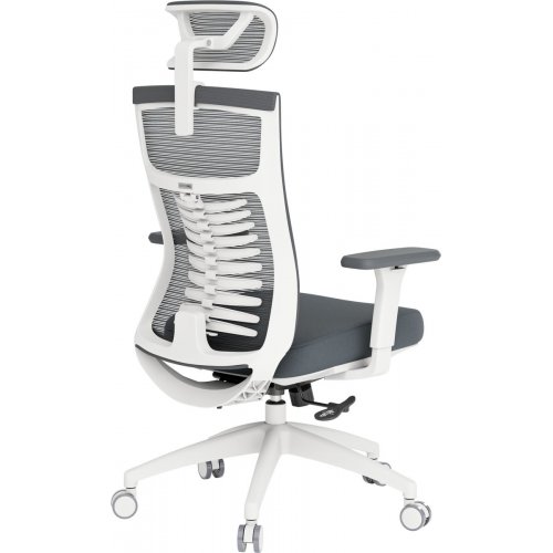 Офисное кресло OfficePro Balance OC550 (OC550-W-DG-DG) White/Dark Gray купить в Украине: Киев, Днепр, Харьков, Одесса  | Низкая цена, отзывы, характеристики от TELEMART фото