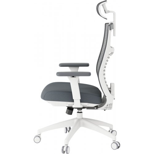 Офисное кресло OfficePro Balance OC550 (OC550-W-DG-DG) White/Dark Gray купить в Украине: Киев, Днепр, Харьков, Одесса  | Низкая цена, отзывы, характеристики от TELEMART фото