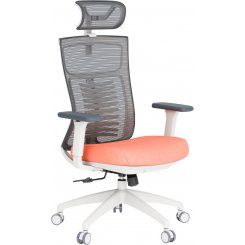 Офисное кресло OfficePro Balance OC550 (OC550-W-DG-OR) White/Dark Gray/Orange