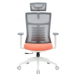 Офисное кресло OfficePro Balance OC550 (OC550-W-DG-OR) White/Dark Gray/Orange