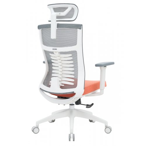 Купити Крісло офісне OfficePro Balance OC550 (OC550-W-DG-OR) White/Dark Gray/Orange - ціна в Києві, Львові, Вінниці, Хмельницькому, Франківську, Україні | інтернет-магазин TELEMART.UA фото