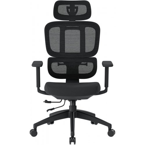 Крісло офісне OfficePro Skyline OC580 (OC580-B-B-B) Black купити в Україні: Київ, Львів, Хмельницький, Тернопіль, Івано-Франківськ | Низька ціна, відгуки, характеристики від TELEMART фото