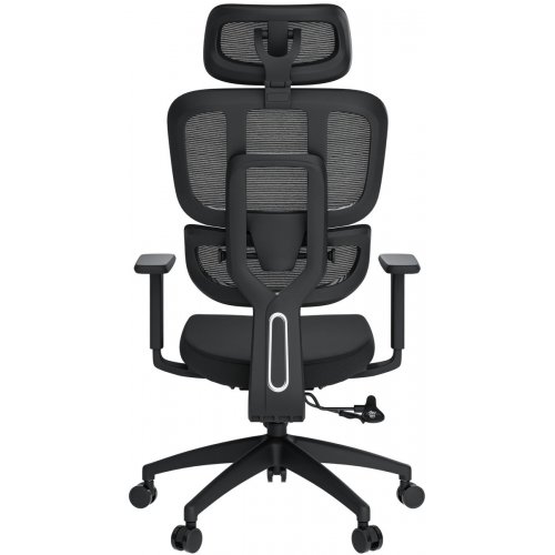 Крісло офісне OfficePro Skyline OC580 (OC580-B-B-B) Black купити в Україні: Київ, Львів, Хмельницький, Тернопіль, Івано-Франківськ | Низька ціна, відгуки, характеристики від TELEMART фото