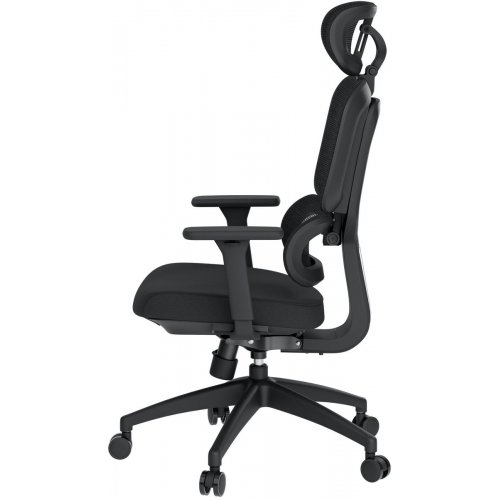 Крісло офісне OfficePro Skyline OC580 (OC580-B-B-B) Black купити в Україні: Київ, Львів, Хмельницький, Тернопіль, Івано-Франківськ | Низька ціна, відгуки, характеристики від TELEMART фото