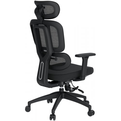 Крісло офісне OfficePro Skyline OC580 (OC580-B-B-B) Black купити в Україні: Київ, Львів, Хмельницький, Тернопіль, Івано-Франківськ | Низька ціна, відгуки, характеристики від TELEMART фото