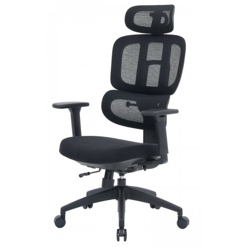 Купить Офисное кресло OfficePro Skyline OC580 (OC580-B-B-B) Black - цена в Харькове, Киеве, Днепре, Одессе
в интернет-магазине Telemart фото