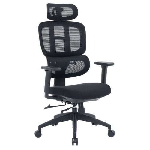 Купить Офисное кресло OfficePro Skyline OC580 (OC580-B-B-B) Black - цена в Харькове, Киеве, Днепре, Одессе
в интернет-магазине Telemart фото