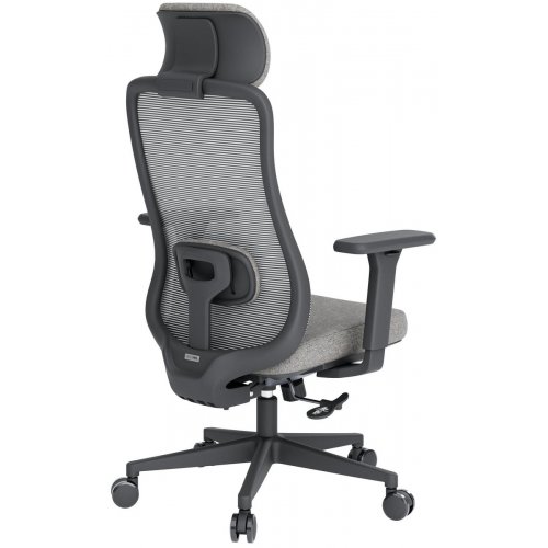 Купити Крісло офісне OfficePro Wave OC599 (OC599-B-DG-DG) Black/Dark Gray - ціна в Києві, Львові, Вінниці, Хмельницькому, Франківську, Україні | інтернет-магазин TELEMART.UA фото