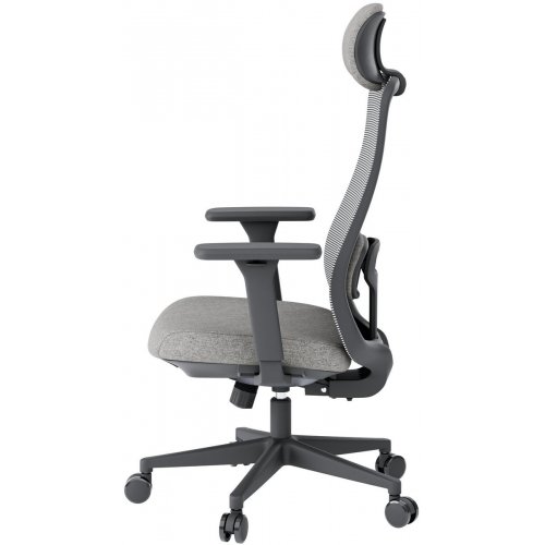 Купити Крісло офісне OfficePro Wave OC599 (OC599-B-DG-DG) Black/Dark Gray - ціна в Києві, Львові, Вінниці, Хмельницькому, Франківську, Україні | інтернет-магазин TELEMART.UA фото