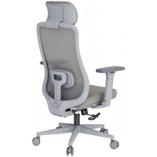 Крісло офісне OfficePro Wave OC599 (OC599-G-G-G) Gray купити в Україні: Київ, Львів, Хмельницький, Тернопіль, Івано-Франківськ | Низька ціна, відгуки, характеристики від TELEMART фото