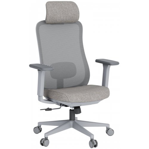 Купити Крісло офісне OfficePro Wave OC599 (OC599-G-G-G) Gray - ціна в Києві, Львові, Вінниці, Хмельницькому, Франківську, Україні | інтернет-магазин TELEMART.UA фото