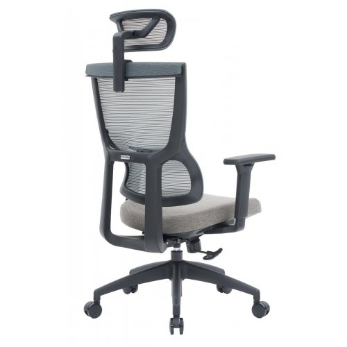 Купить Офисное кресло OfficePro Elegant OC600 (OC600-B-DG-DG) Black/Dark Gray - цена в Харькове, Киеве, Днепре, Одессе
в интернет-магазине Telemart фото