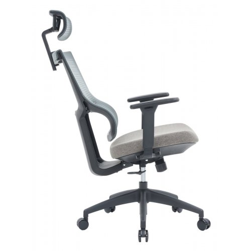 Купить Офисное кресло OfficePro Elegant OC600 (OC600-B-DG-DG) Black/Dark Gray - цена в Харькове, Киеве, Днепре, Одессе
в интернет-магазине Telemart фото