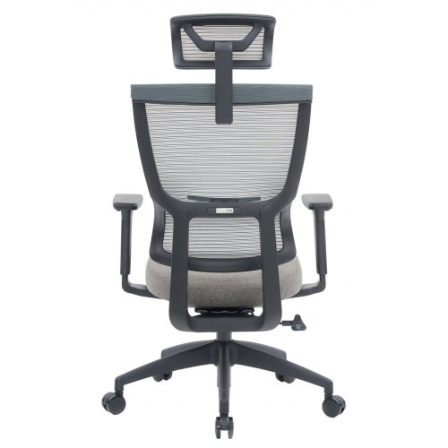 Купить Офисное кресло OfficePro Elegant OC600 (OC600-B-DG-DG) Black/Dark Gray - цена в Харькове, Киеве, Днепре, Одессе
в интернет-магазине Telemart фото