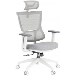 Офисное кресло OfficePro Elegant OC600 (OC600-W-LG-LG) White/Light Gray