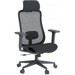 Крісло офісне OfficePro Wave OC670 (OC670-B-B-B) Black