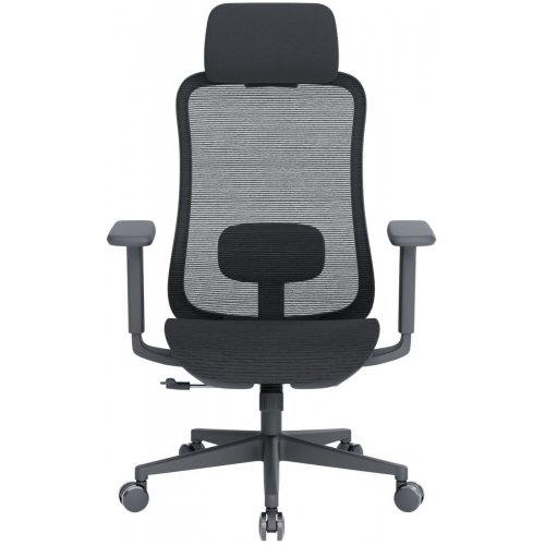 Офисное кресло OfficePro Wave OC670 (OC670-B-B-B) Black купить в Украине: Киев, Днепр, Харьков, Одесса  | Низкая цена, отзывы, характеристики от TELEMART фото