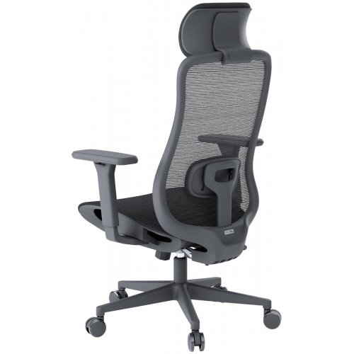 Купити Крісло офісне OfficePro Wave OC670 (OC670-B-B-B) Black - ціна в Києві, Львові, Вінниці, Хмельницькому, Франківську, Україні | інтернет-магазин TELEMART.UA фото
