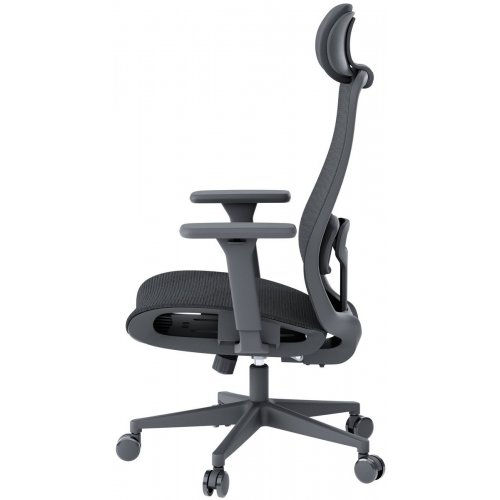 Купити Крісло офісне OfficePro Wave OC670 (OC670-B-B-B) Black - ціна в Києві, Львові, Вінниці, Хмельницькому, Франківську, Україні | інтернет-магазин TELEMART.UA фото