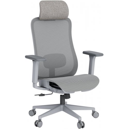 Купить Офисное кресло OfficePro Wave OC670 (OC670-G-G-G) Gray - цена в Харькове, Киеве, Днепре, Одессе
в интернет-магазине Telemart фото