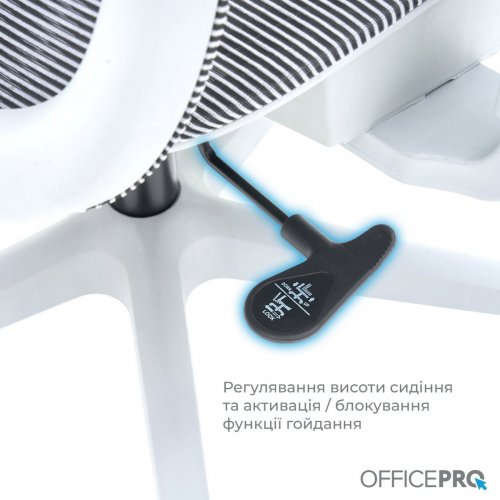 Купить Офисное кресло OfficePro Wave OC670 (OC670-G-G-G) Gray - цена в Харькове, Киеве, Днепре, Одессе
в интернет-магазине Telemart фото