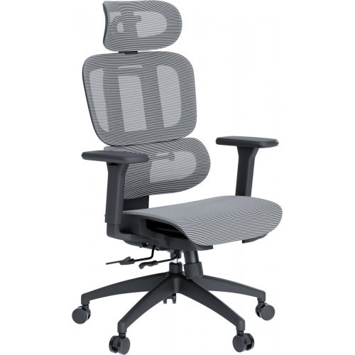 Крісло офісне OfficePro Skyline OC680 (OC680-B-G-G) Black/Gray купити в Україні: Київ, Львів, Хмельницький, Тернопіль, Івано-Франківськ | Низька ціна, відгуки, характеристики від TELEMART фото