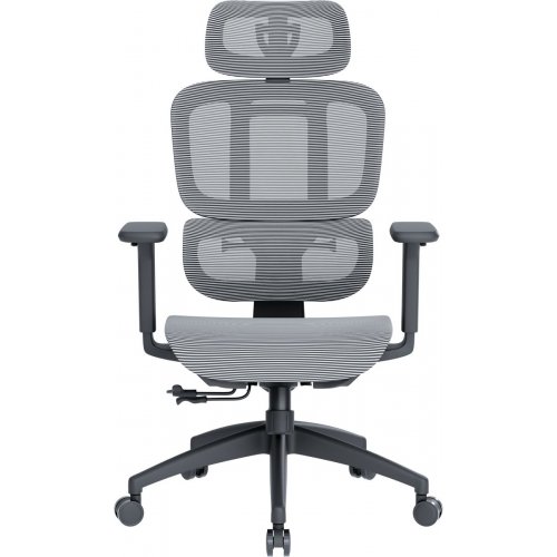 Крісло офісне OfficePro Skyline OC680 (OC680-B-G-G) Black/Gray купити в Україні: Київ, Львів, Хмельницький, Тернопіль, Івано-Франківськ | Низька ціна, відгуки, характеристики від TELEMART фото