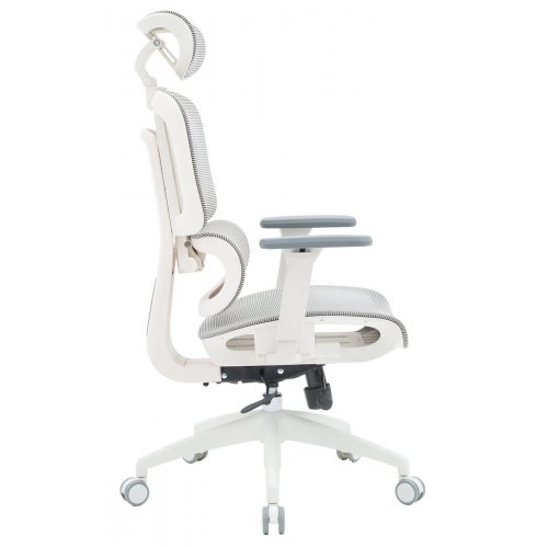 Купить Офисное кресло OfficePro Skyline OC680 (OC680-W-LG-LG) White/Light Gray - цена в Харькове, Киеве, Днепре, Одессе
в интернет-магазине Telemart фото