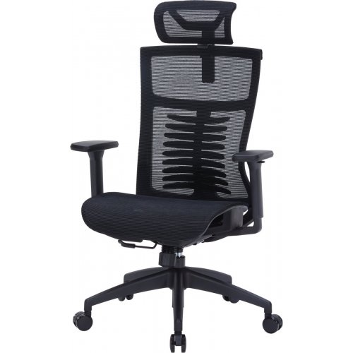 Купити Крісло офісне OfficePro Balance OC620 (OC620-B-B-B) Black - ціна в Києві, Львові, Вінниці, Хмельницькому, Франківську, Україні | інтернет-магазин TELEMART.UA фото