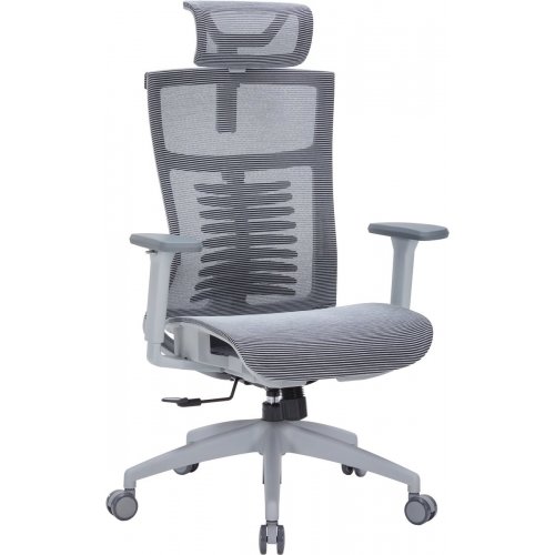 Купить Офисное кресло OfficePro Balance OC620 (OC620-G-DG-DG) Gray/Dark Gray - цена в Харькове, Киеве, Днепре, Одессе
в интернет-магазине Telemart фото