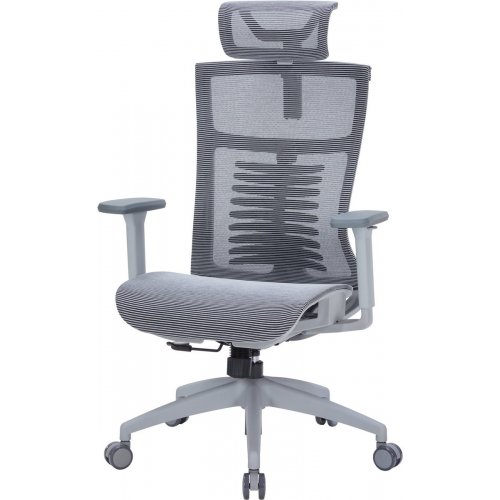 Купить Офисное кресло OfficePro Balance OC620 (OC620-G-DG-DG) Gray/Dark Gray - цена в Харькове, Киеве, Днепре, Одессе
в интернет-магазине Telemart фото