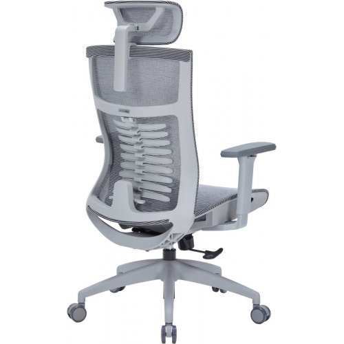 Купить Офисное кресло OfficePro Balance OC620 (OC620-G-DG-DG) Gray/Dark Gray - цена в Харькове, Киеве, Днепре, Одессе
в интернет-магазине Telemart фото