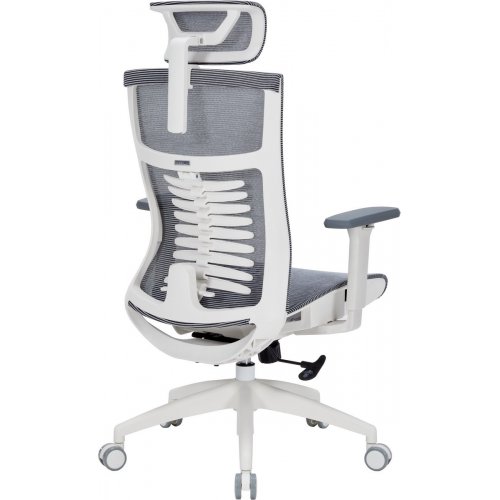 Купити Крісло офісне OfficePro Balance OC620 (OC620-W-DG-DG) White/Dark Gray - ціна в Києві, Львові, Вінниці, Хмельницькому, Франківську, Україні | інтернет-магазин TELEMART.UA фото