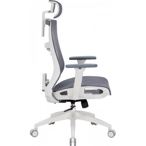 Купити Крісло офісне OfficePro Balance OC620 (OC620-W-DG-DG) White/Dark Gray - ціна в Києві, Львові, Вінниці, Хмельницькому, Франківську, Україні | інтернет-магазин TELEMART.UA фото