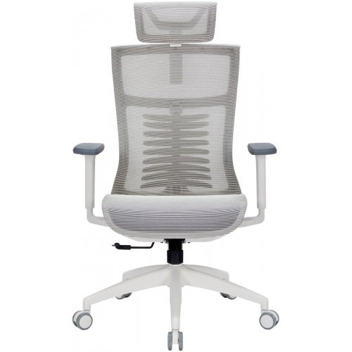 Купить Офисное кресло OfficePro Balance OC620 (OC620-W-LG-LG) White/Light Gray - цена в Харькове, Киеве, Днепре, Одессе
в интернет-магазине Telemart фото