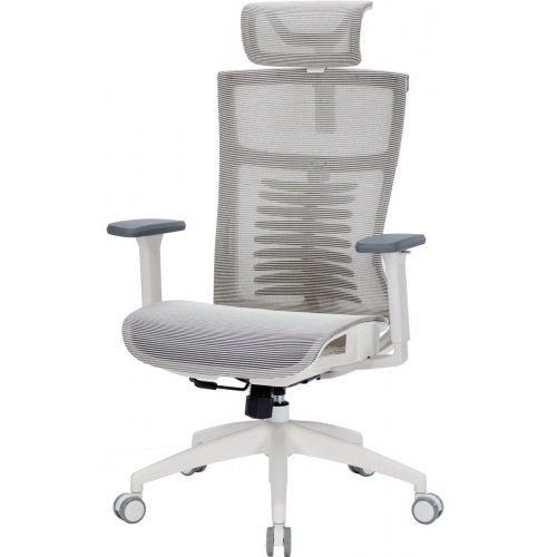 Купить Офисное кресло OfficePro Balance OC620 (OC620-W-LG-LG) White/Light Gray - цена в Харькове, Киеве, Днепре, Одессе
в интернет-магазине Telemart фото