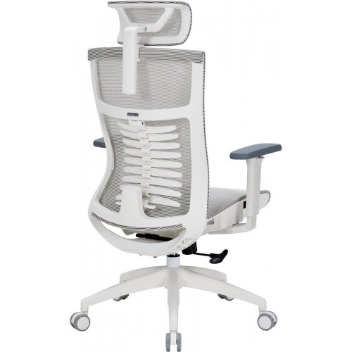 Купить Офисное кресло OfficePro Balance OC620 (OC620-W-LG-LG) White/Light Gray - цена в Харькове, Киеве, Днепре, Одессе
в интернет-магазине Telemart фото