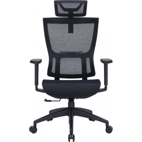 Купити Крісло офісне OfficePro Elegant OC660 (OC660-B-B-B) Black - ціна в Києві, Львові, Вінниці, Хмельницькому, Франківську, Україні | інтернет-магазин TELEMART.UA фото