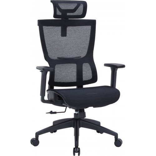 Купити Крісло офісне OfficePro Elegant OC660 (OC660-B-B-B) Black - ціна в Києві, Львові, Вінниці, Хмельницькому, Франківську, Україні | інтернет-магазин TELEMART.UA фото