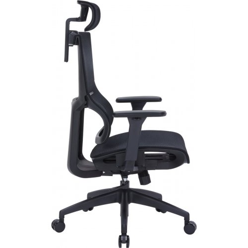 Купити Крісло офісне OfficePro Elegant OC660 (OC660-B-B-B) Black - ціна в Києві, Львові, Вінниці, Хмельницькому, Франківську, Україні | інтернет-магазин TELEMART.UA фото